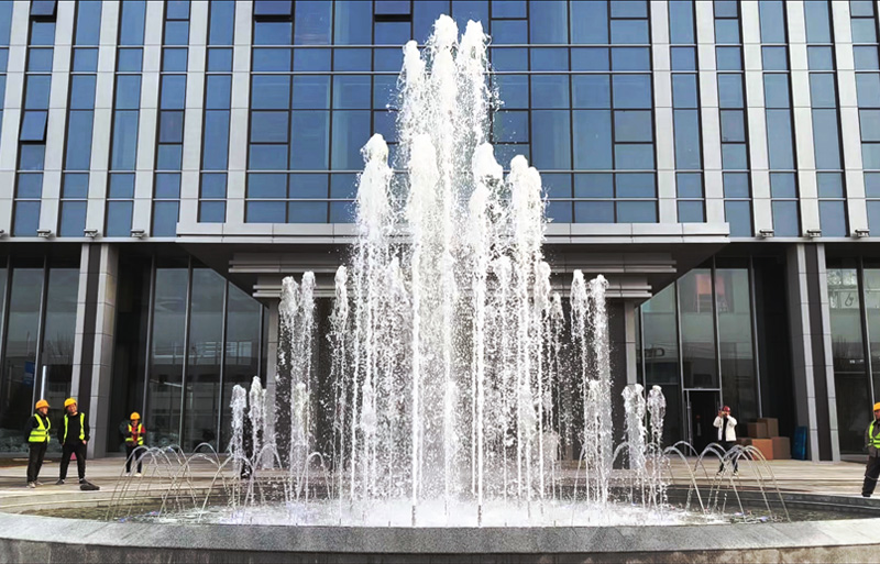 北京高端制造業(yè)基地智慧西街噴泉水景項(xiàng)目3-3北